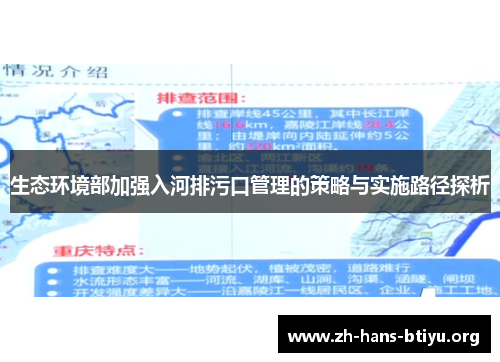 生态环境部加强入河排污口管理的策略与实施路径探析