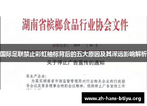 国际足联禁止彩虹袖标背后的五大原因及其深远影响解析